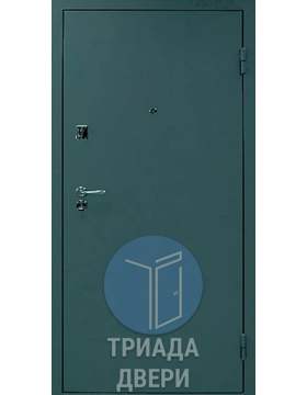 нитроэмалевая стальная дверь с двумя петлями на подшипнике