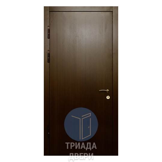 недорогая стальная дверь с ламинатом