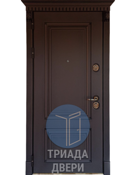 одностворчатая стальная дверь мдф элитного класса