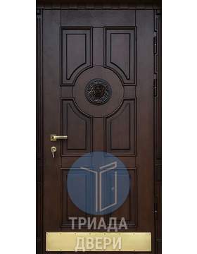 элитная дверь для загородного дома с мдф отделкой