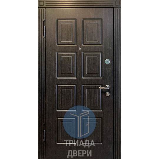 входная дверь с отделкой ламинат