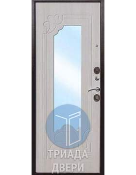 стальная дверь мдф с зеркалом